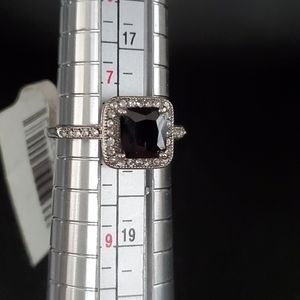 Silver Halo Ring